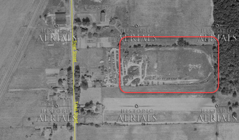 Maple City Speedway - 1954 Aerial (newer photo)